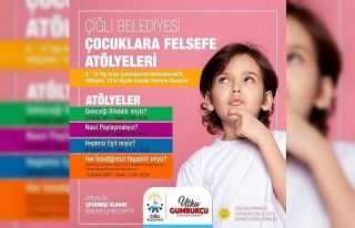 Çiğlili çocuklar Felsefe Günlüğü Atölyesinde...