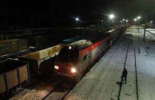 Çin ve Rusya’ya giden ihracat treni Sivas’ta
