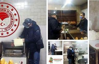Çine’de ekmek fırınları denetlendi