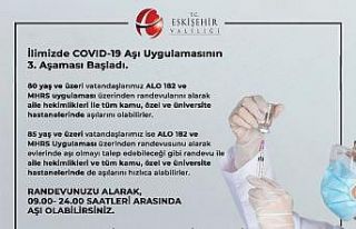 Covıd-19 aşı uygulamasının 3’ncü aşaması...