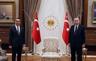 Cumhurbaşkanı Erdoğan, Ali Koç’u kabul etti