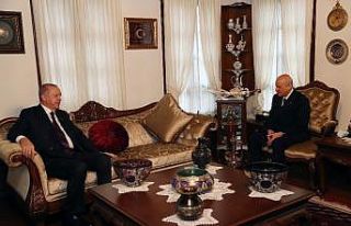 Cumhurbaşkanı Recep Tayyip Erdoğan, MHP Genel Başkanı...