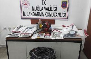 Dalaman’da bakır kablo hırsızlığı