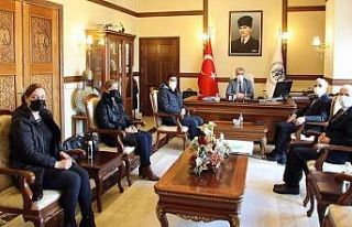 DATÜB heyetinden Vali Makas’a ziyaret