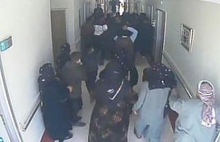 Dehşet anları kamerada