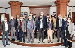 Didim Muhtarlar Derneği Başkan Atabay ile bir araya...