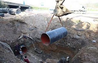 Dilovası Batı Kavşağı’nda hummalı çalışma