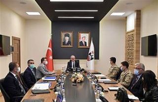 Diyarbakır’da afet müdahale planı toplantısı...