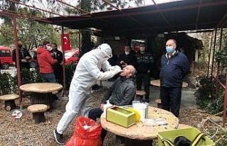 Dolmuş şoförlerine korona testi