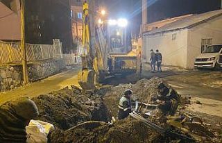Dondurucu soğukta hummalı çalışma