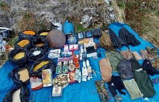 Dört sığınak daha imha edildi