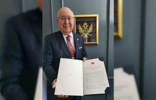 Dr. Akkan Suver, Karadağ Balıkesir Fahri Konsolosluğuna...