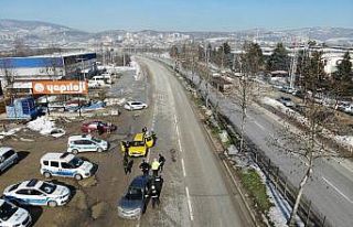 Drone destekli uygulamada 20 kişiye 23 bin lira ceza