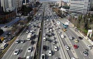 (Drone) İstanbul’da hafta sonu kısıtlaması öncesi...