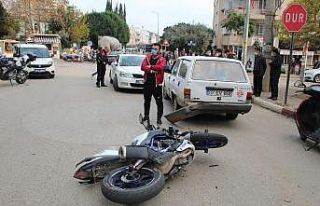 ’Dur’ ihtarına uymadılar, kaza yapınca yakalandılar