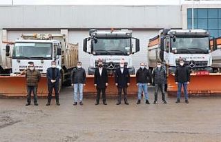 Düzce Belediyesi karla mücadeleye hazır