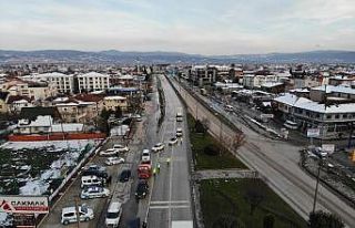 Düzce’de hem havadan hem de karadan denetim yapıldı