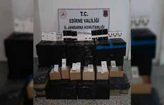 Edirne’de 60 bin TL’lik 600 adet kaçak parfüm...