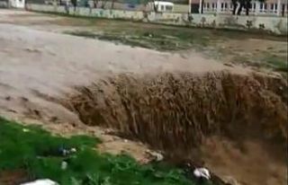 Edirne’de dere taştı