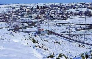 Edirne’de kar yağışı, kuraklık endişesi taşıyan...