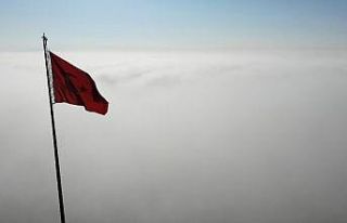 Elazığ sis denizinde kayboldu, eşsiz görüntüler...