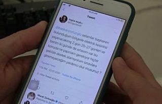 Elektriksiz kalan üniversite öğrencisinin talebini...