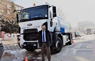 Emet Belediyesi’ne hibe arazöz