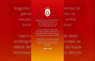 Emre Kılınç: "Gördüğüm kırmızı karttan...