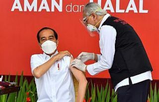 Endonezya’da ilk aşı Devlet Başkanı Widodo’ya...