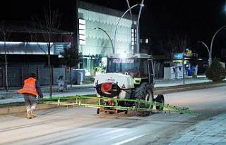 Erbaa Belediyesi’nden buzlanmaya solüsyonlu çözüm