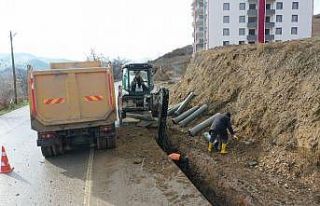 Erbaa’da alt yapı hizmetleri dur durak bilmiyor