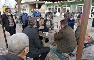 Erdurmuş’tan üreticilere destek sözü