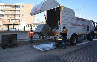 Ergani’de temizlik çalışmaları devam ediyor