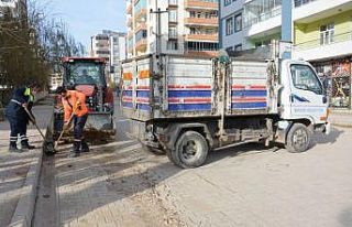 Ergani’de temizlik çalışmaları hız kesmeden...
