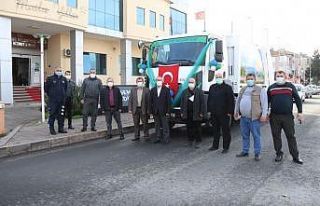 Ergene Belediyesi araç filosu güçlenmeye devam...