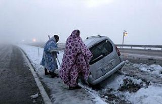 Erzincan için kar ve fırtına uyarısı