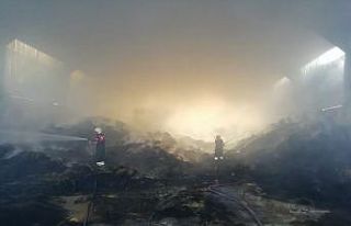 Erzincan itfaiyesi 2020 yılında 415 yangına müdahale...