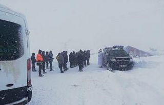 Erzincan’da 189 köy yolu ulaşıma kapandı