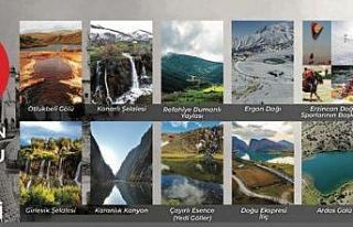 Erzincan’ın güzellikleri baro takviminde yer aldı