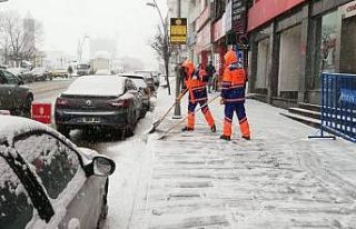 Erzurum kar’a teslim