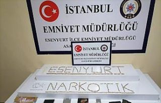 Esenyurt’ta 3 kilo uyuşturucu ele geçirildi