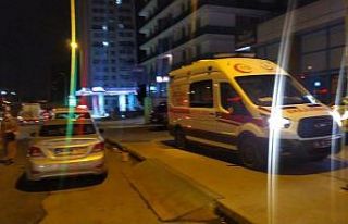 Esenyurt’ta otelin 8’inci katından aşağıya...