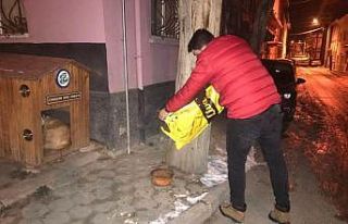 Eskişehir Gönüllüleri platformu üyeleri sokak...