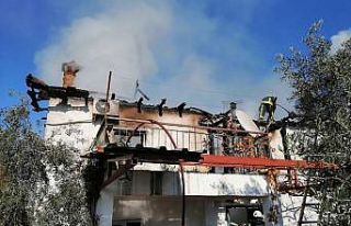 Evleri yanan ailelere belediye desteği