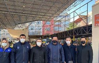 Eyüpsultan’da semt pazarlarında balık denetimi