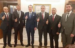 Fatih Erbakan Palandöken teşkilatını konuk etti
