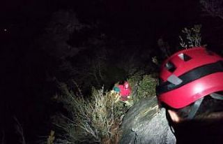 Fethiye’de çıktığı kayalıkta mahsur kalan...