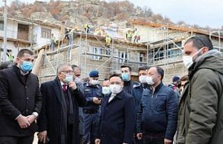 Frig eserlerinin bulunduğu köyde 148 ev yenilenecek