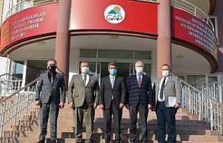 GAP Başkanı Açıkgöz ile Başkan Ramazan bir araya...