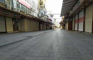 Gaziantep’in yoğun noktalarında kısıtlama sessizliği